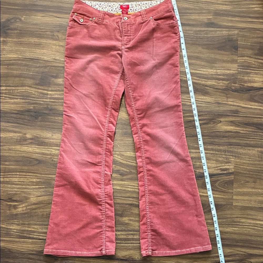 Mossimo Supply Co. Coral Flare Corduroy Jeans
